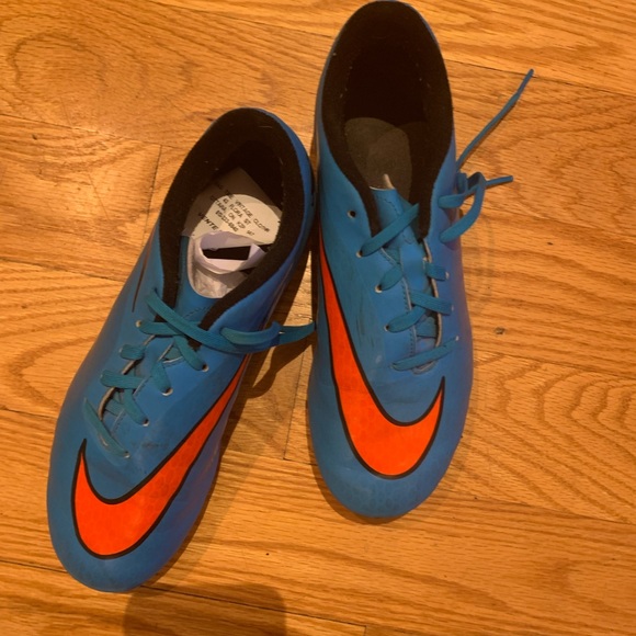 Nike hypervenom blue and orange (rare) - Picture 4 of 6